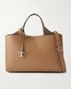 TOD'S Mini textured-leather tote - 1