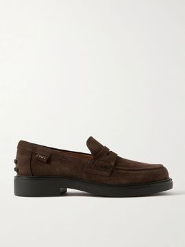 TOD'S Mocassino suede loafers
