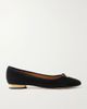 TOD'S Suede ballerina flats - 1