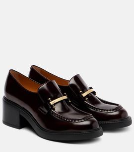 Tod's Tod's 60 leather loafer pumps