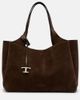 Tod's Tod's Apa Large leather suede tote bag - 1
