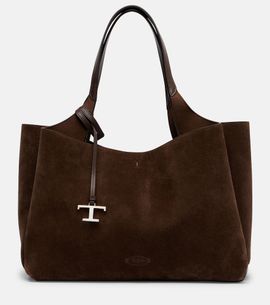 Tod's Tod's Apa Large leather suede tote bag