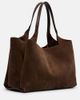 Tod's Tod's Apa Large leather suede tote bag - 4
