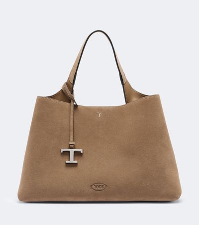 Tod's Tod's Apa Medium suede tote bag