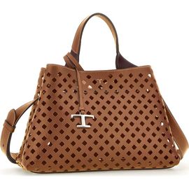 Tod's Tod's Apa Perforated Leather Top Handle Bag
