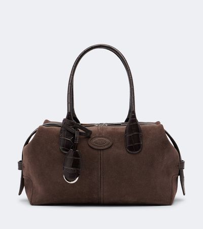 Tod's Tod's Bauletto Small suede tote bag