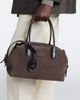 Tod's Tod's Bauletto Small suede tote bag - 2