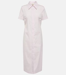 Tod's Tod's Cotton-blend shirt dress