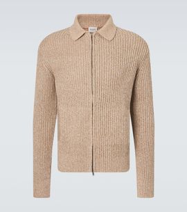 Tod's Tod's Cotton moulinÃ© zip-up cardigan