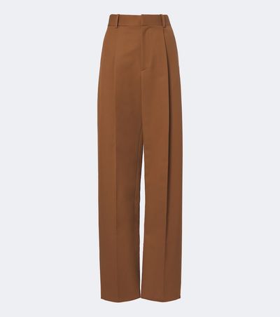 Tod's Tod's Cotton wide-leg pants