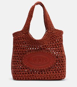 Tod's Tod's EBL Small woven tote bag