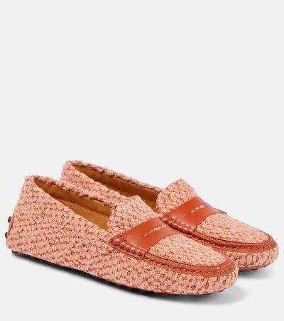 Tod's Tod's Gommino bouclé driving shoes