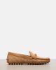 Tod's Tod's Gommino leather-trimmed raffia loafers - 5