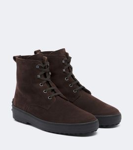 Tod's Tod's Gommino® shearling-lined suede ankle boots
