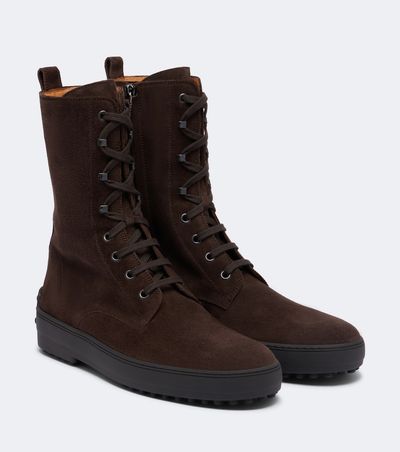 Tod's Tod's Gommino suede mid-calf boots