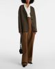 Tod's Tod's High-rise wool twill wide-leg pants - 2