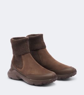 Tod's Tod's Knitted leather ankle boots