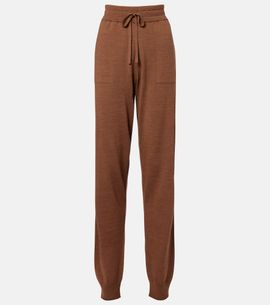 Tod's Tod's Knitted virgin wool straight-leg pants