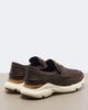 Tod's Tod's Leather-trimmed knitted slip-on shoes - 4