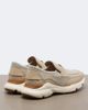 Tod's Tod's Leather-trimmed mesh slip-on shoes - 4