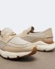 Tod's Tod's Leather-trimmed mesh slip-on shoes - 5