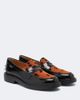 Tod's Tod's Leather leopard-print penny loafers - 1