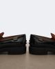 Tod's Tod's Leather leopard-print penny loafers - 6