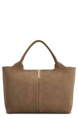 Tod's Tod's Medium Suede Shopping Tote