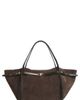Tod's Tod's Medium T Signature Suede Shopping Bag - 1