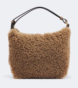 Tod's Tod's Metal Dots Mini shearling top-handle bag