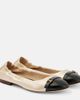 Tod's Tod's Metallic leather ballet flats - 1