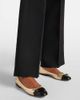 Tod's Tod's Metallic leather ballet flats - 4