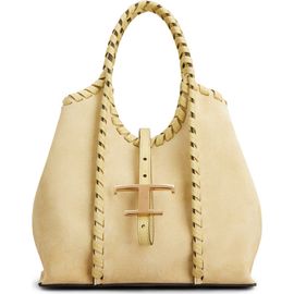 Tod's Tod's Mini T Timeless Suede Shopping Bag