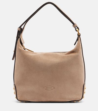 Tod's Tod's Sacca Mini suede shoulder bag