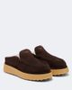 Tod's Tod's Shearling-lined suede platform mules - 1