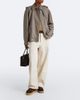 Tod's Tod's Shearling-lined suede platform mules - 4