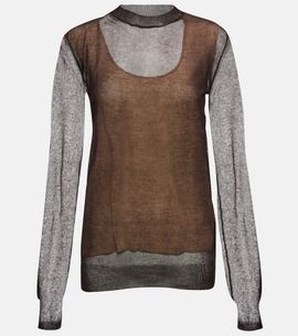 Tod's Tod's Sheer cotton-blend sweater