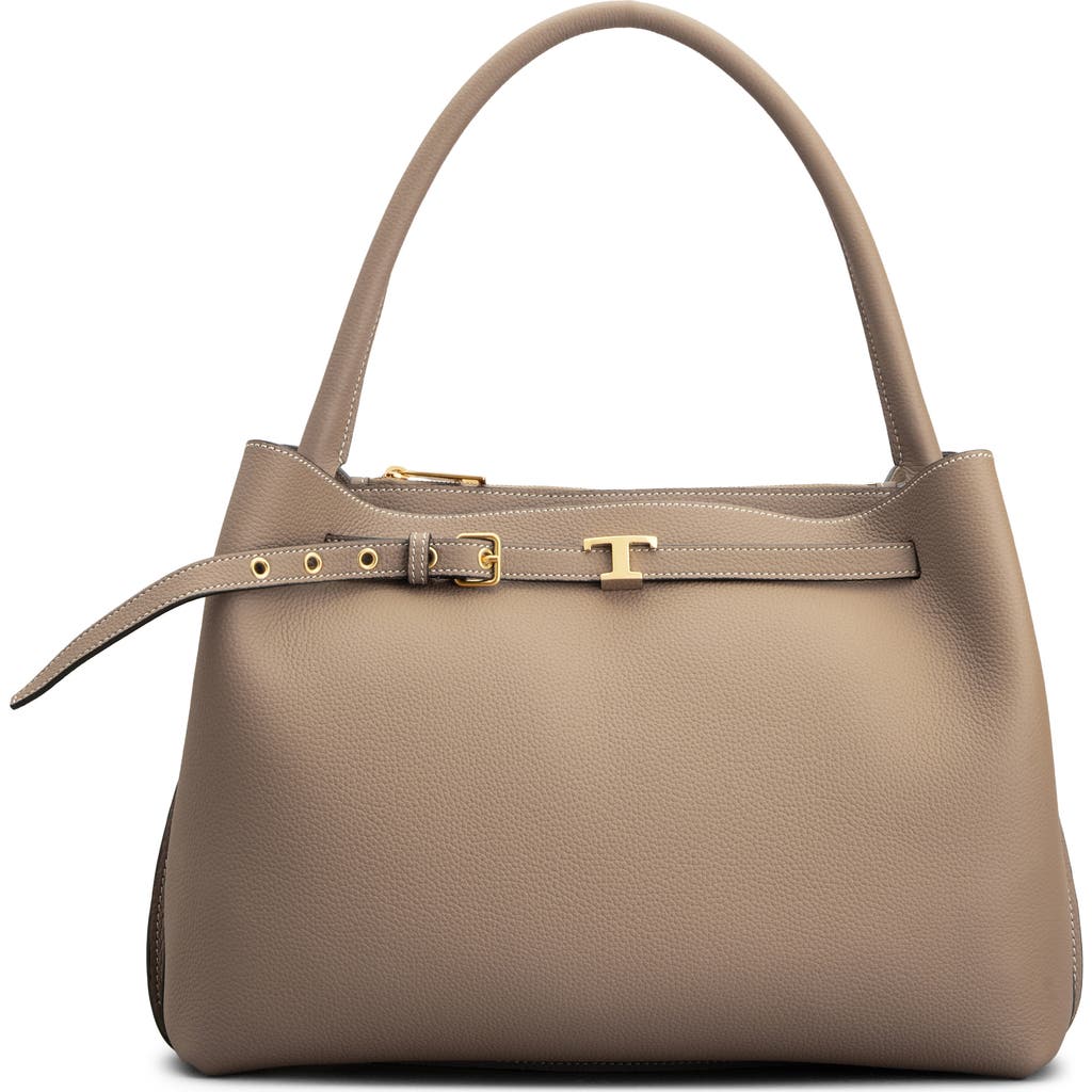 Tod's Tod's Small T Timeless Leather Top Handle Bag