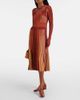 Tod's Tod's Striped plissÃ© midi dress - 2