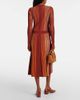 Tod's Tod's Striped plissÃ© midi dress - 3
