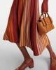 Tod's Tod's Striped plissÃ© midi dress - 6