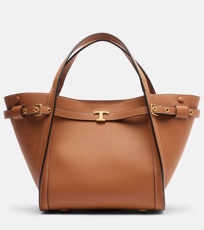 Tod's Tod's T Signature Small leather tote bag