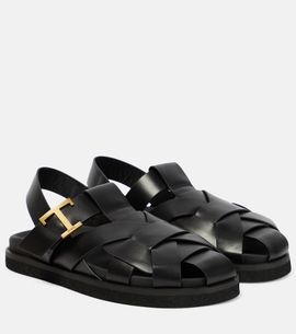 Tod's Tod's T Timeless leather sandals
