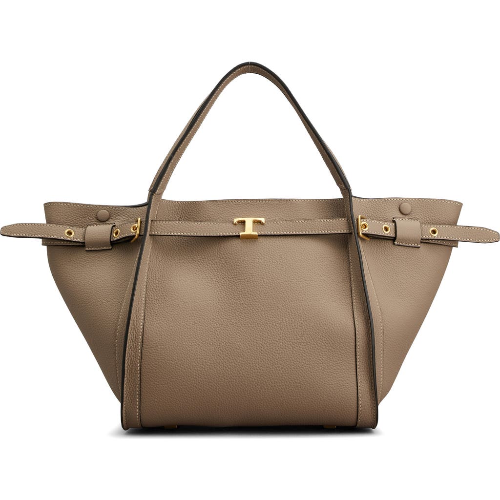 Tod's Tod's T Timeless Leather Shopping Bag