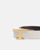 Tod's Tod's T Timeless reversible leather belt - 3