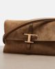 Tod's Tod's T Timeless Small suede shoulder bag - 6