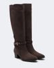Tod's Tod's T Timeless suede knee-high boots - 1