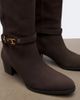 Tod's Tod's T Timeless suede knee-high boots - 5