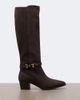 Tod's Tod's T Timeless suede knee-high boots - 6