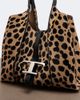 Tod's Tod's Tbs Small leopard-print calf hair tote bag - 6